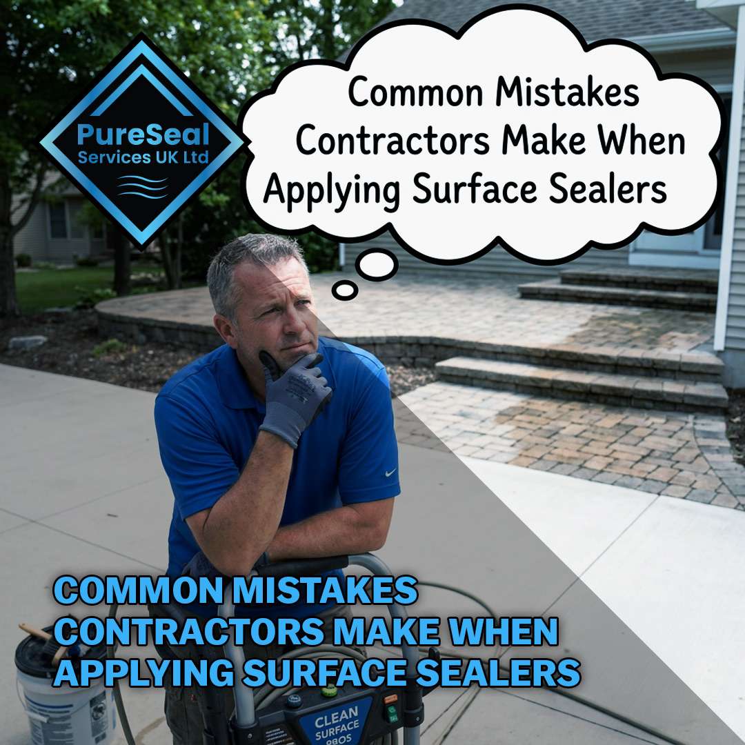 Common Mistakes Contractors Make When Applying Surface Sealers