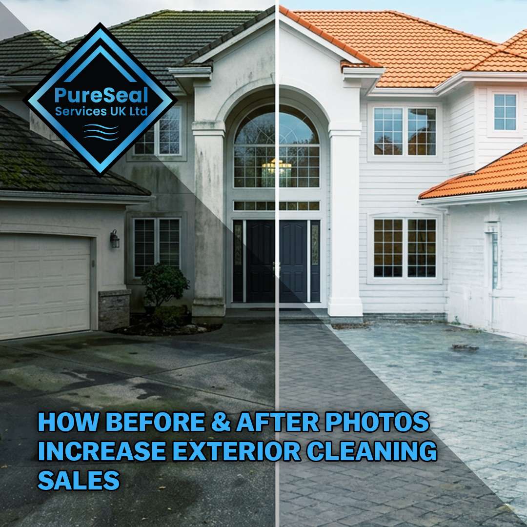 How Before & After Photos Increase Exterior Cleaning Sales