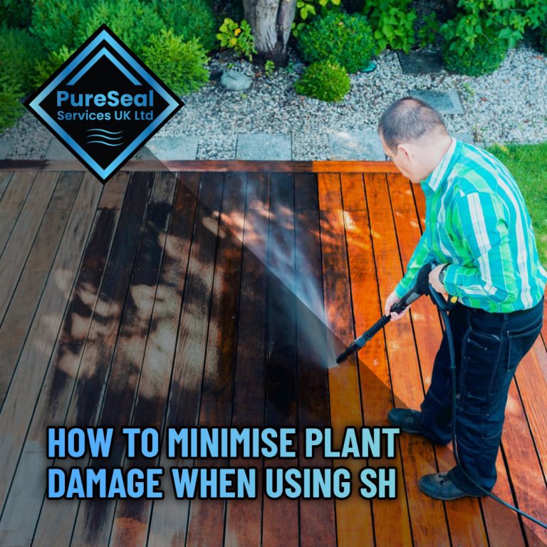 How to minimise plant damage when using SH