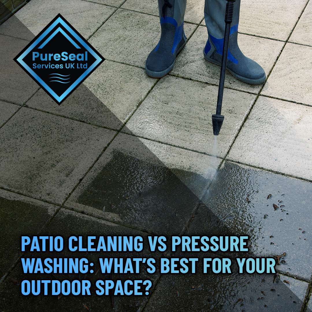 Patio Cleaning vs Pressure Washing: What’s Best for Your Outdoor Space?