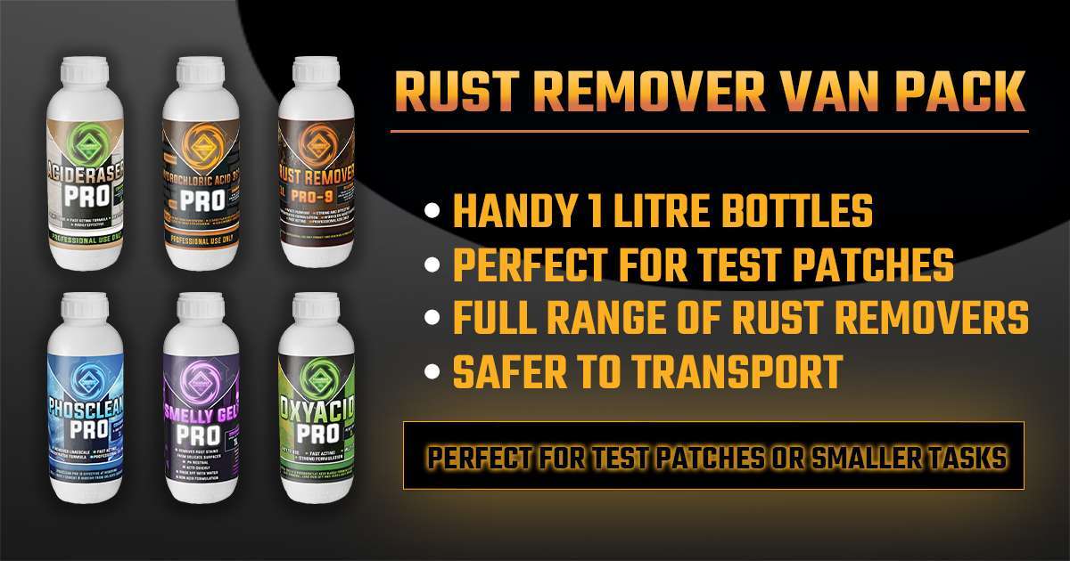 Rust Removal Van Pack - Pureseal Services UK Ltd