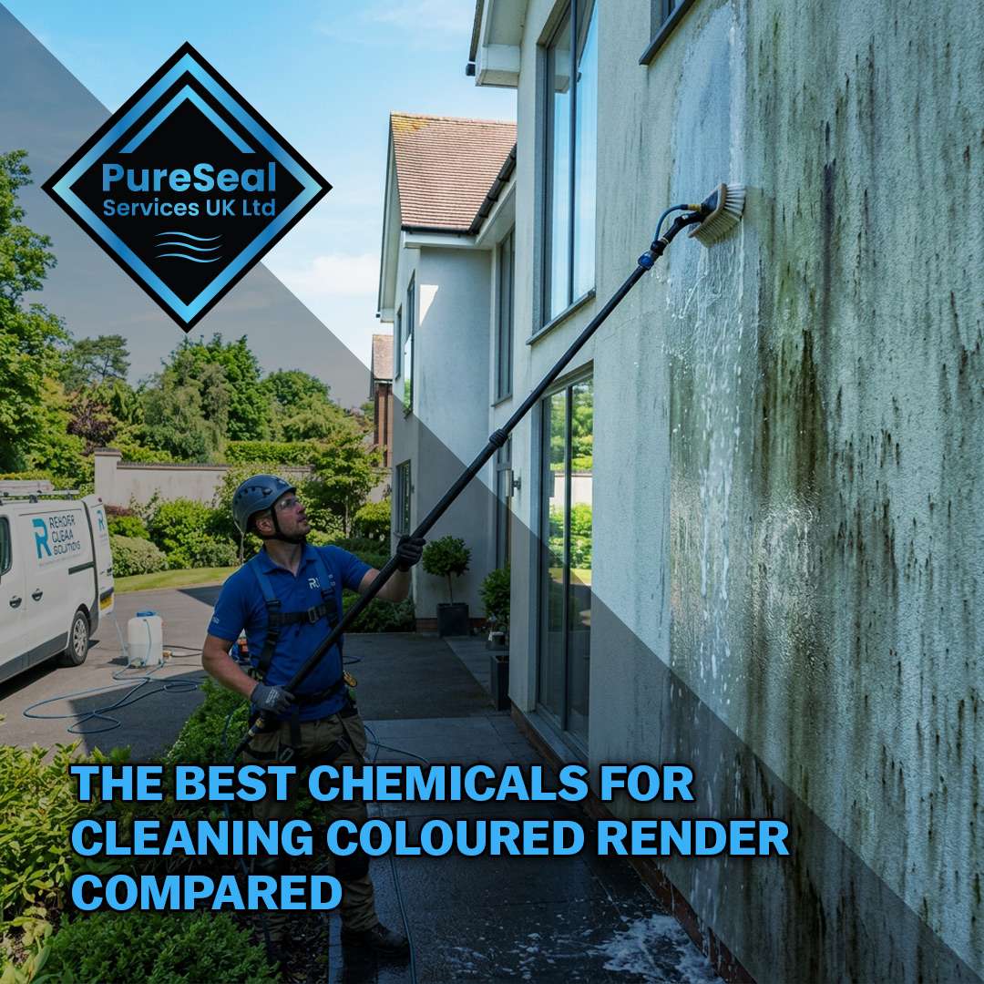 The Best Chemicals for Cleaning Coloured Render Compared