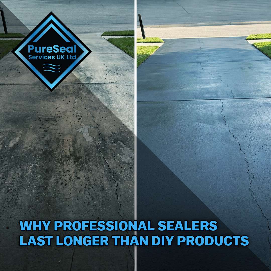 Why Professional Sealers Last Longer Than DIY Products
