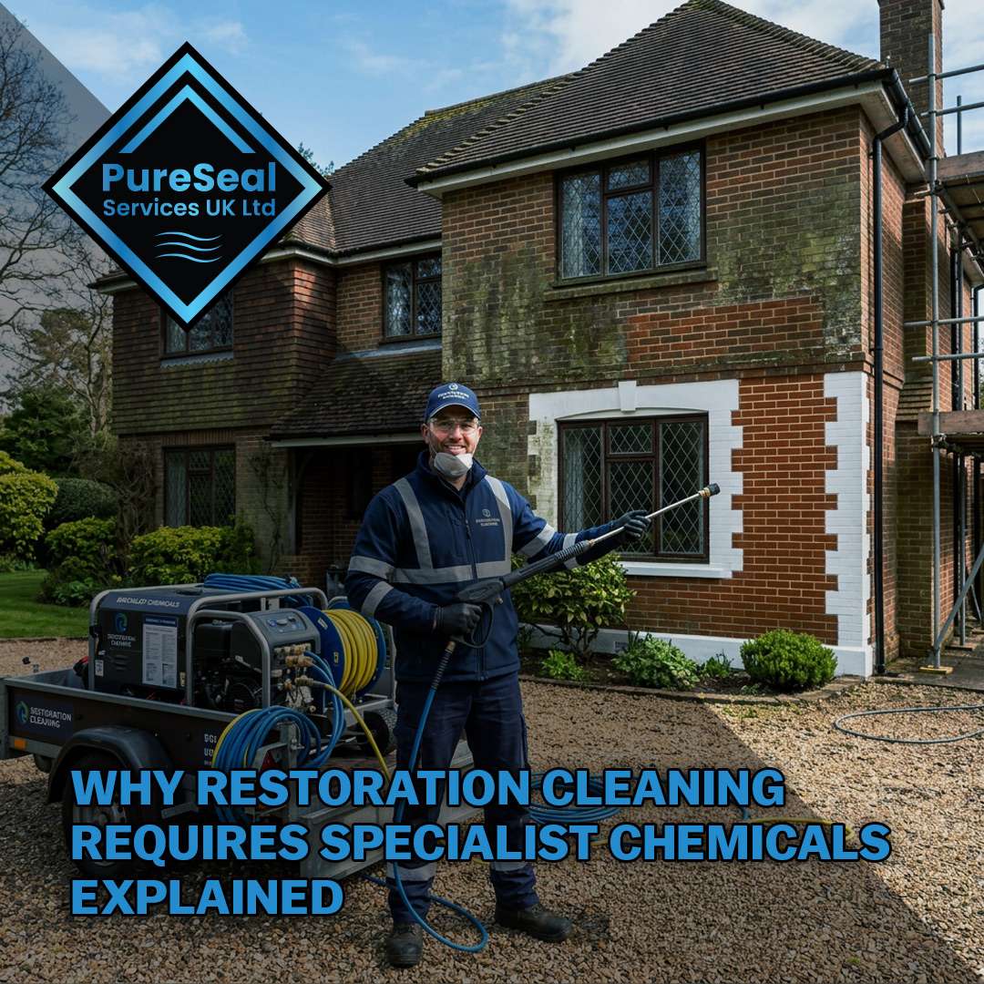 Why Restoration Cleaning Requires Specialist Chemicals Explained