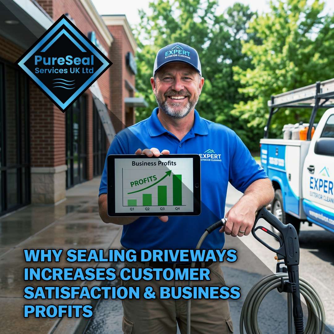 Why Sealing Driveways Increases Customer Satisfaction & Business Profits