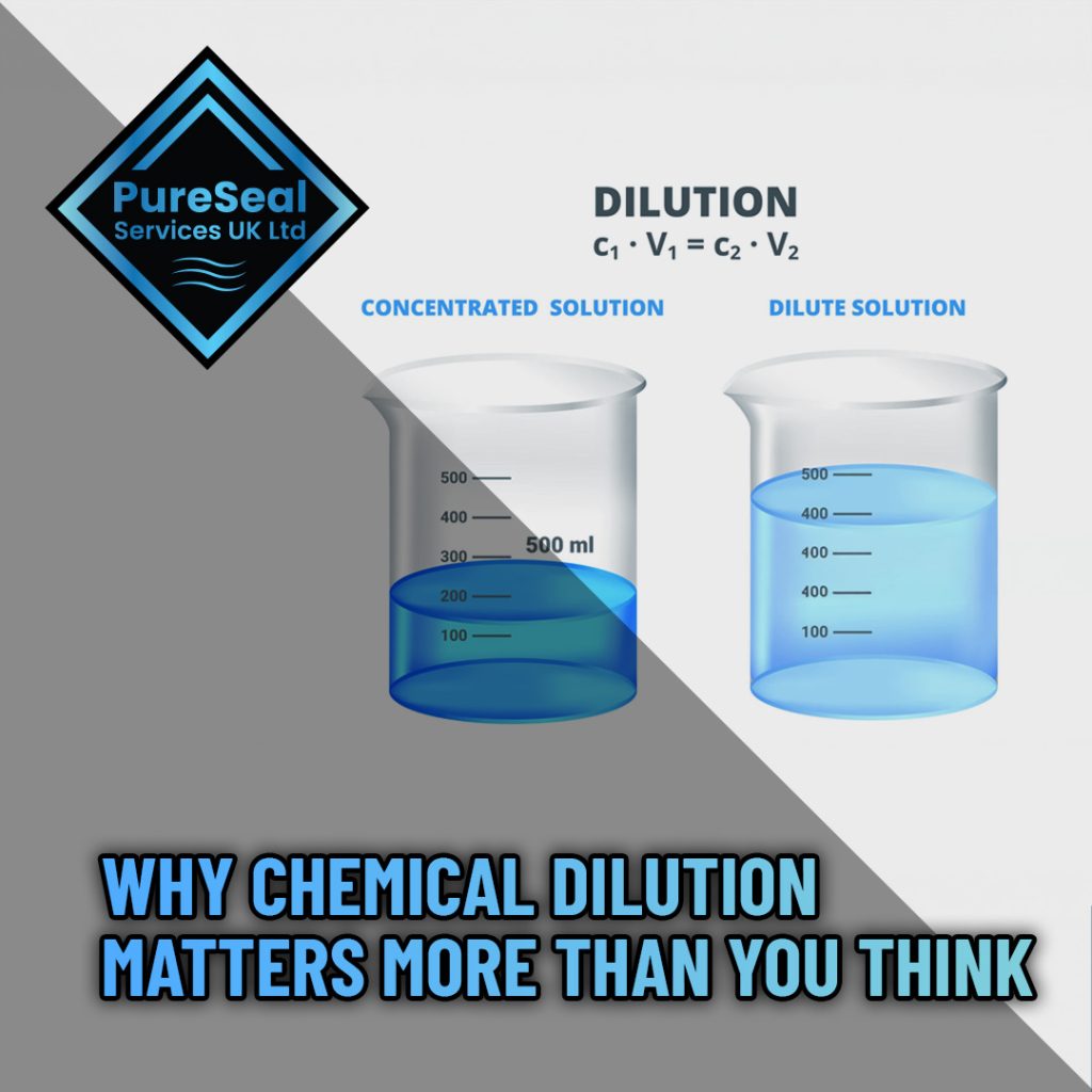 Why chemical dilution matters more than you think